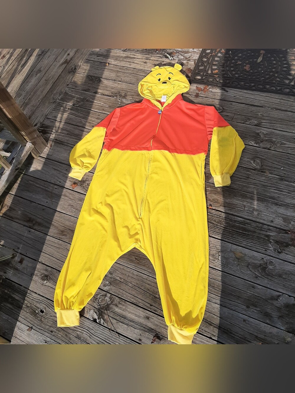 Spirit Disney Adult Winnie The Pooh Kigurumi Halloween Costume Union Suit OS